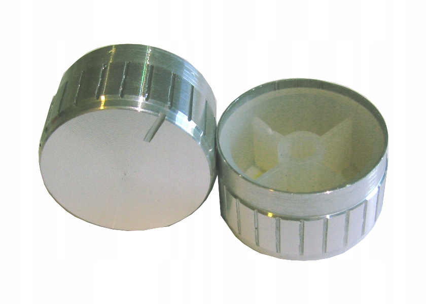 

Gałka potencjometru GSL30 30mm srebrna