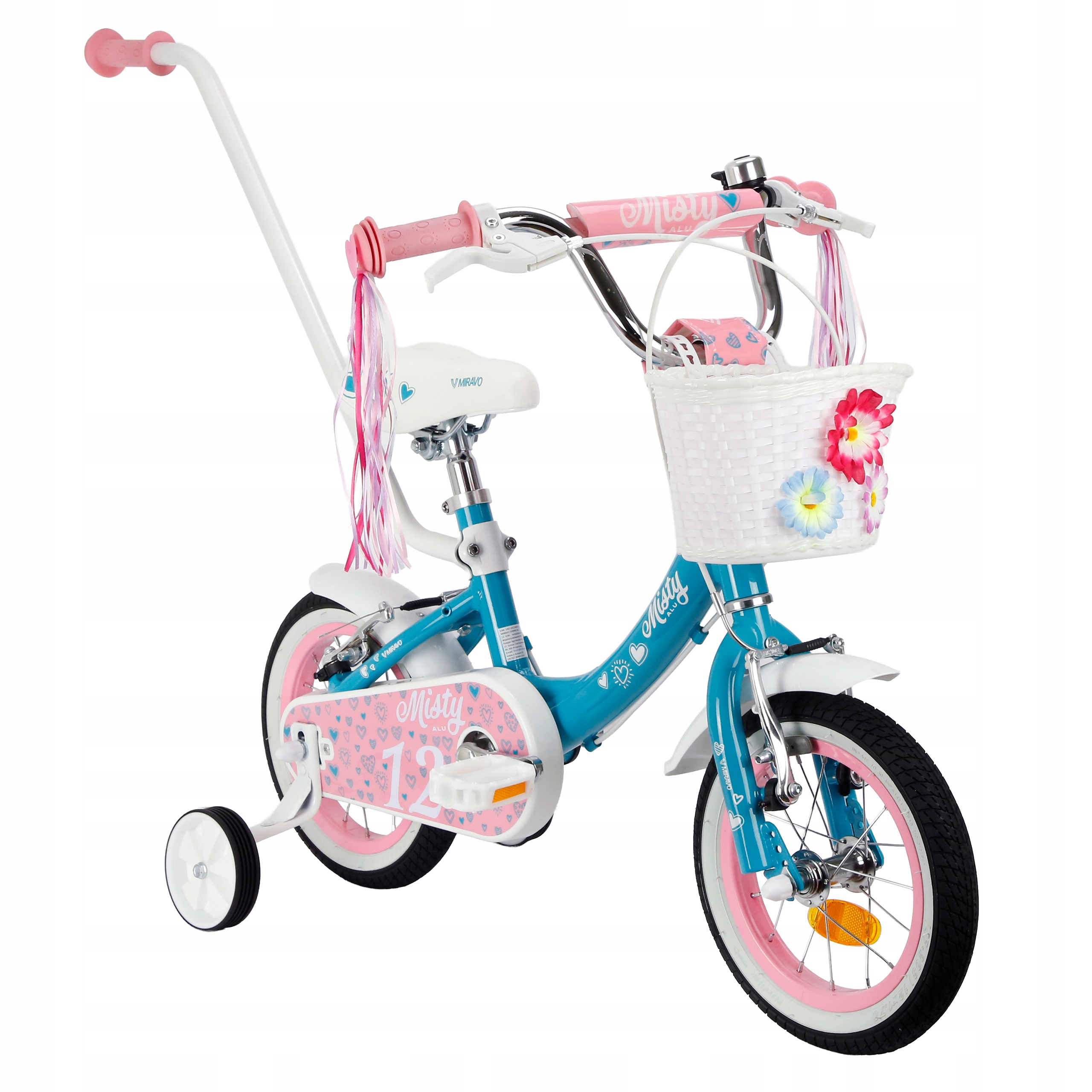 Rowerek Dziecięcy 12 Cali Miravo Rower Alu Dla Dziewczynki Prowadnik