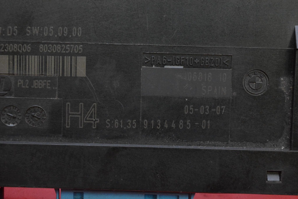 upravljačka jedinica komfora 9134485-01 BMW E90 E91 2.0 D 122 KM 04-08