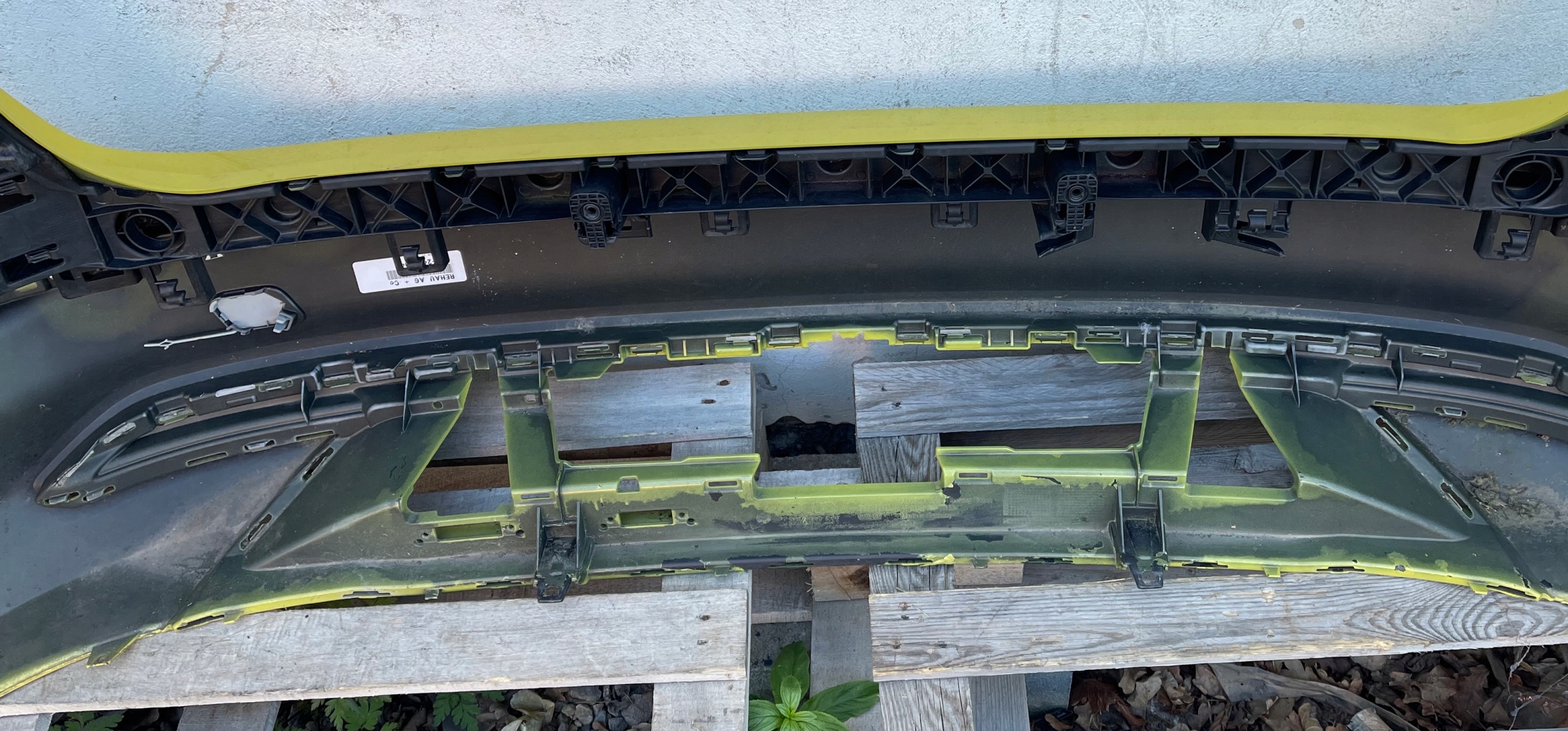 AUDI A3 8Y SPORTBACK 2020 - bumper rear part rear PDC
