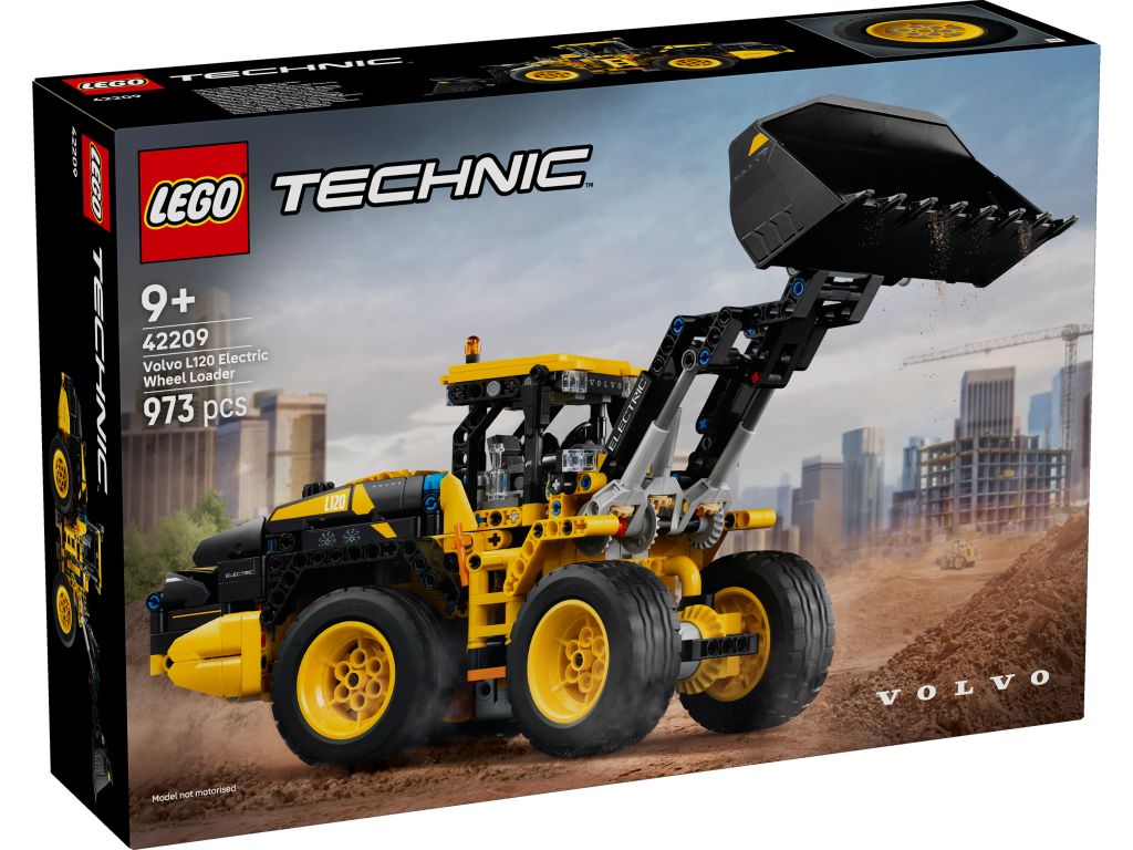 Lego 42209 Technic Kolový nakladač Volvo L120 Electric