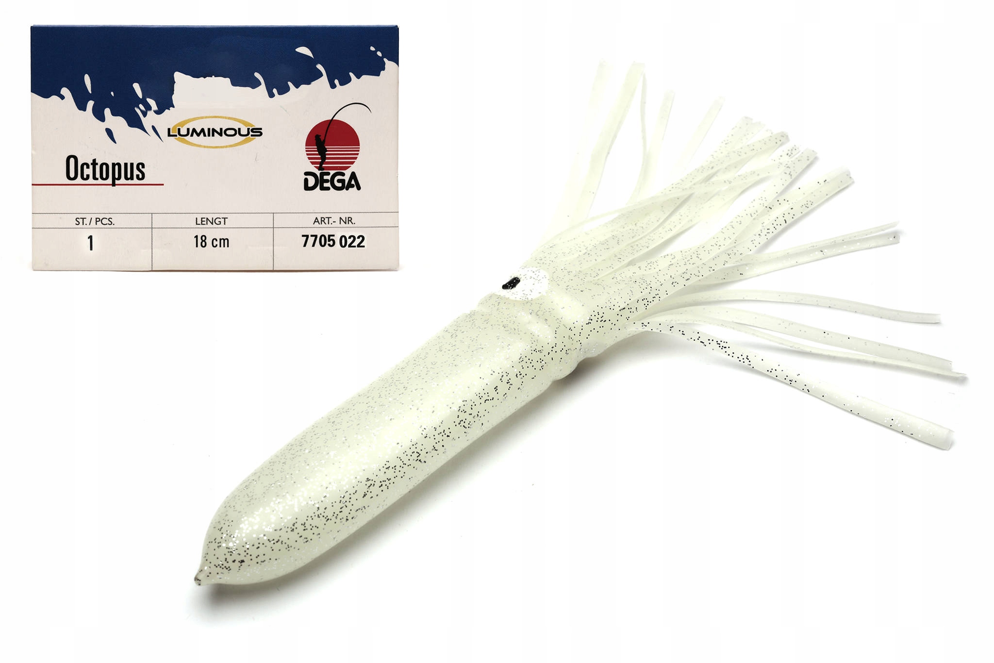 Zestaw Ośmiornic Octopus XL Glow 22cm/1szt