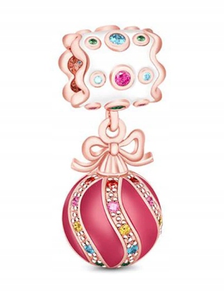 

Charms Bombka koralik Boże Narodzenie Apat S925