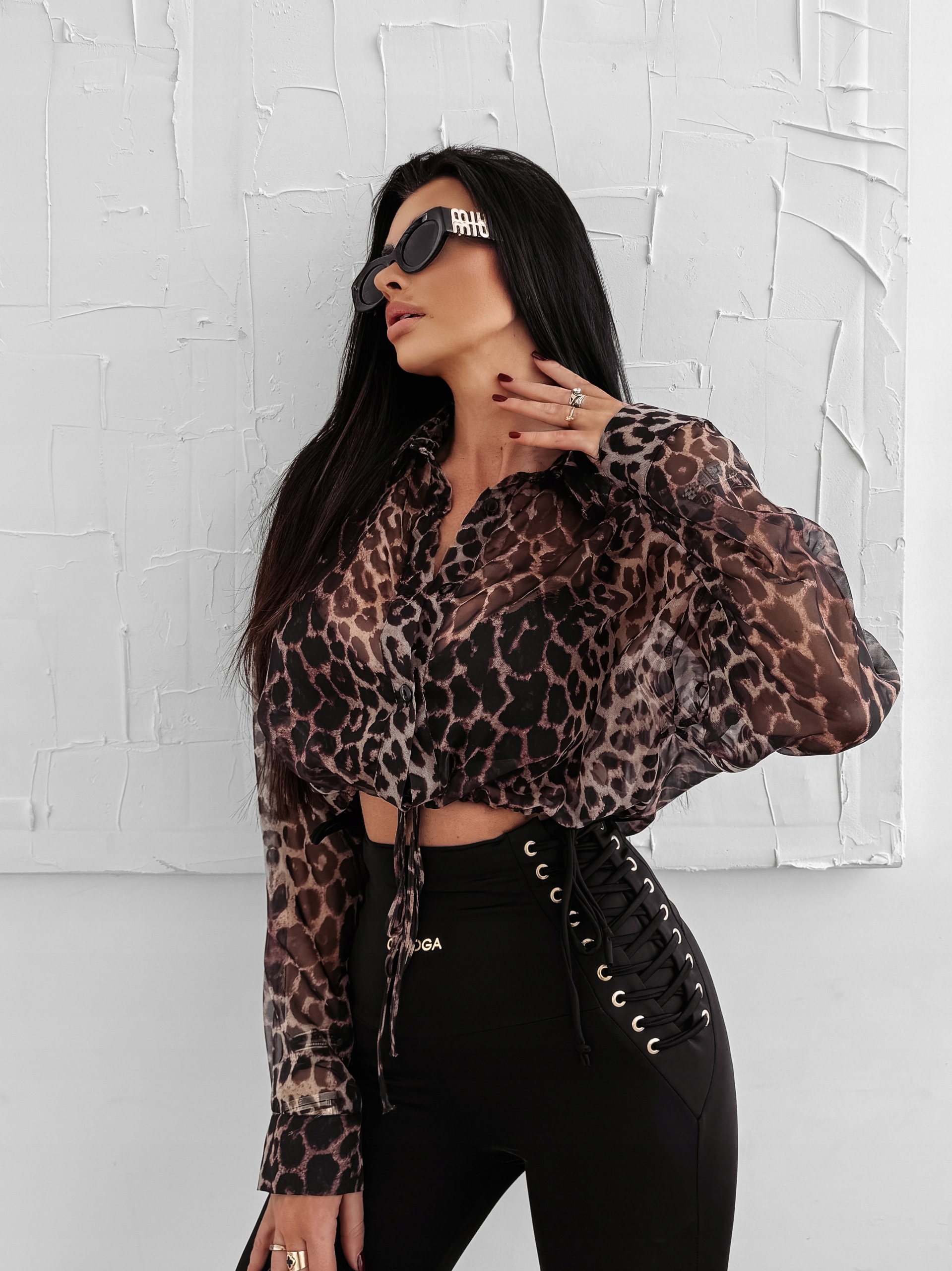 Dámská Košile Wild Edge Olavoga Panterka