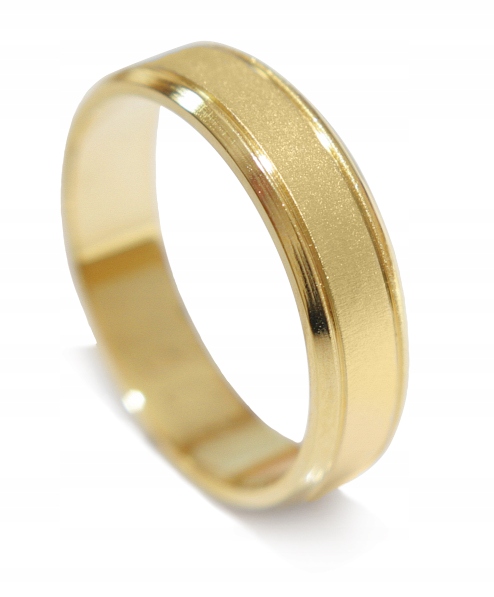 OBRĄCZKA ZŁOTA- ŚLUBNA 5 MM PRÓBA 333