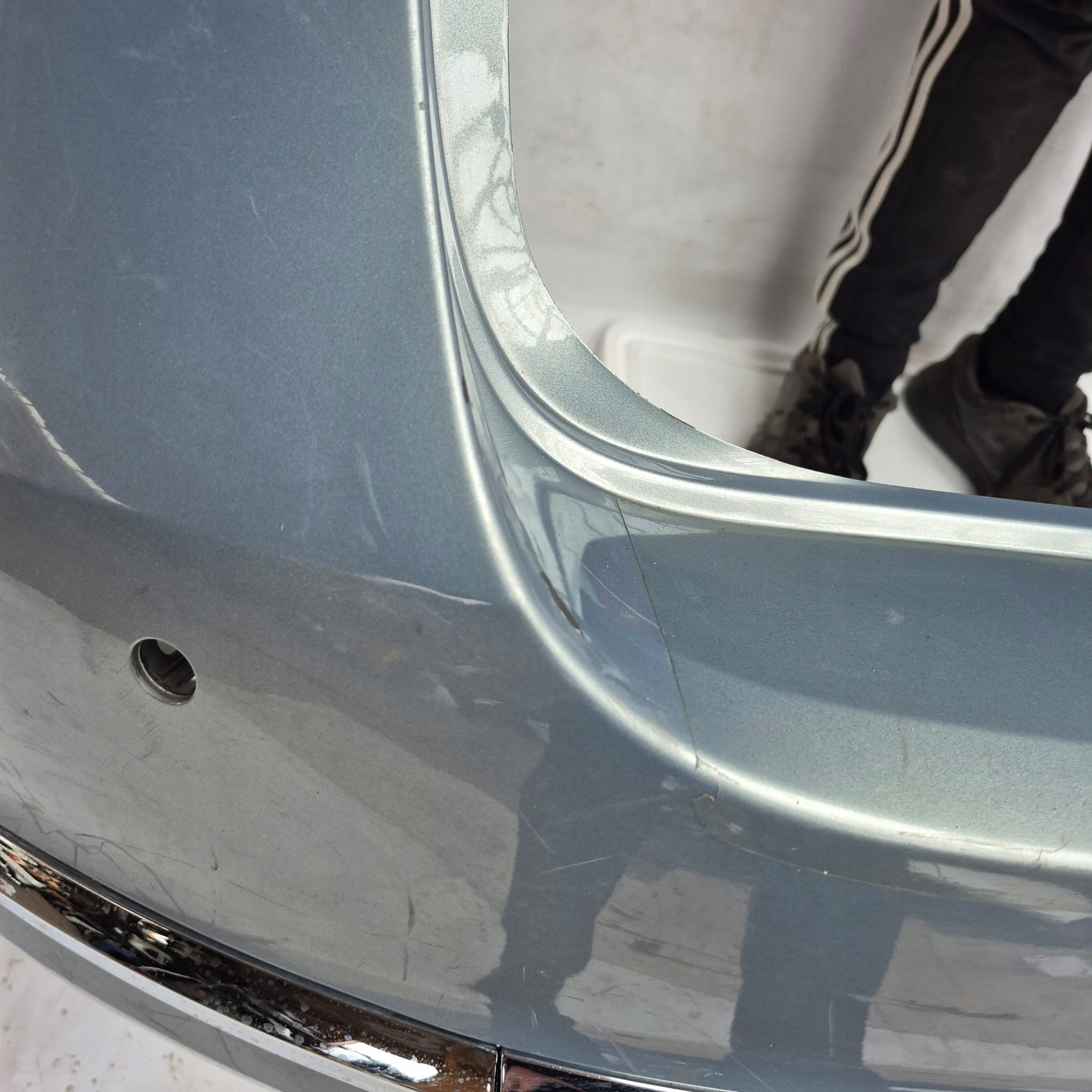 VW PASSAT B7 KOMBI 10-14 bumper rear part rear 4XPDC 3AF807421A