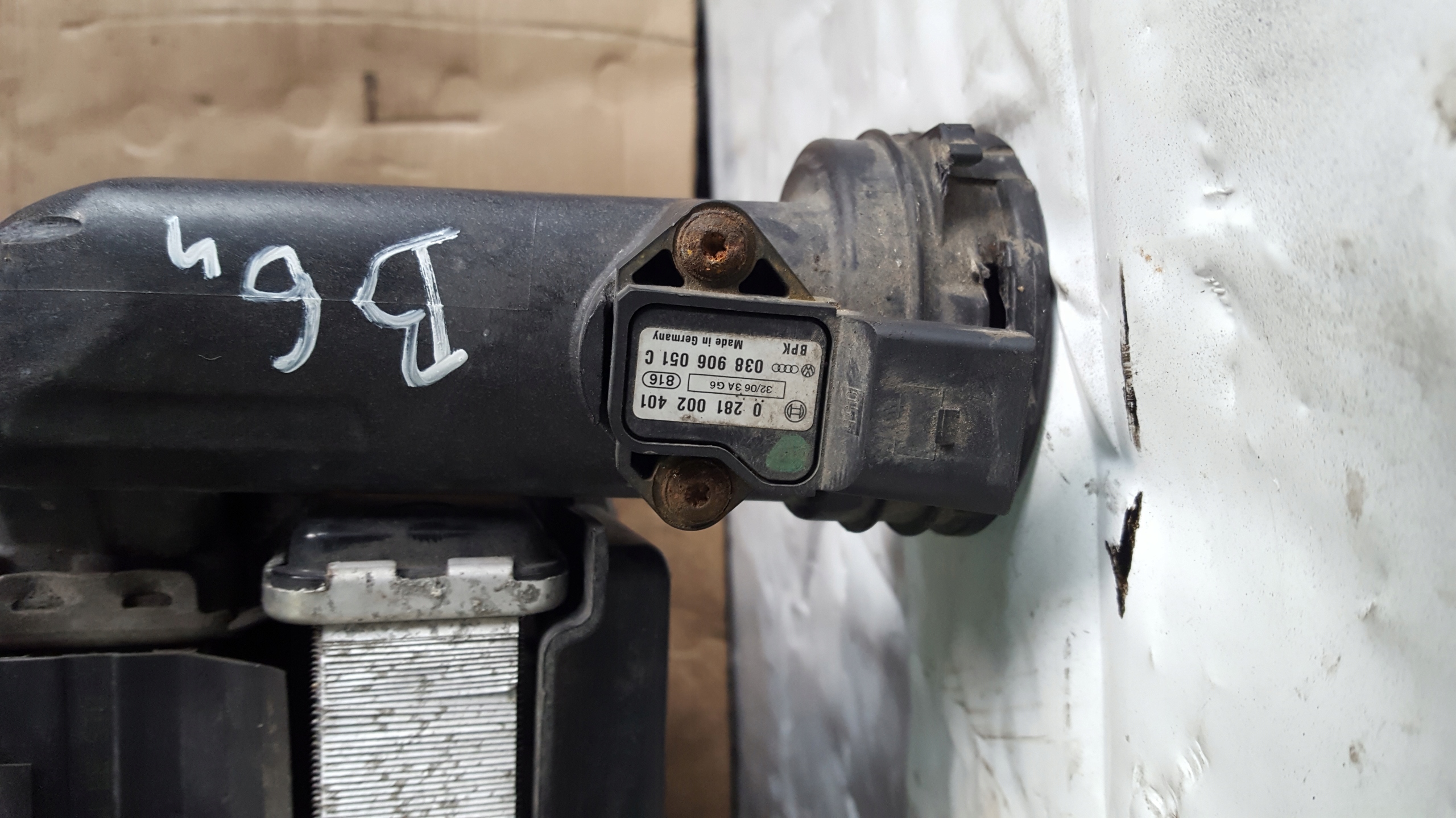 water cooler 3C0145803E VW Passat B6