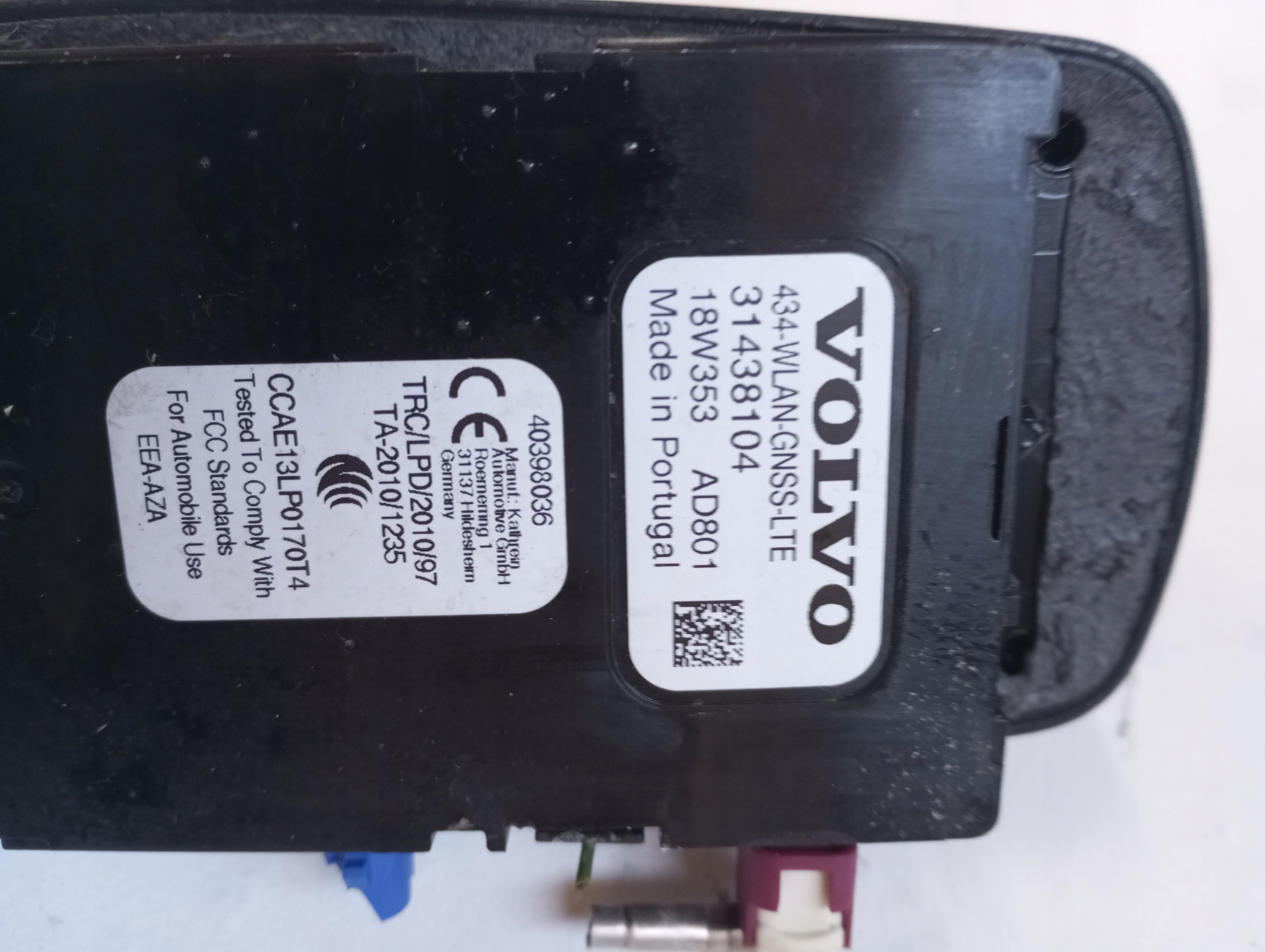 ANTENA dach REKIN VOLVO XC40 31438104