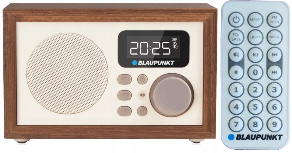 Radiopřehrávač Blaupunkt HR5BR Budík Dálkové Ovládání