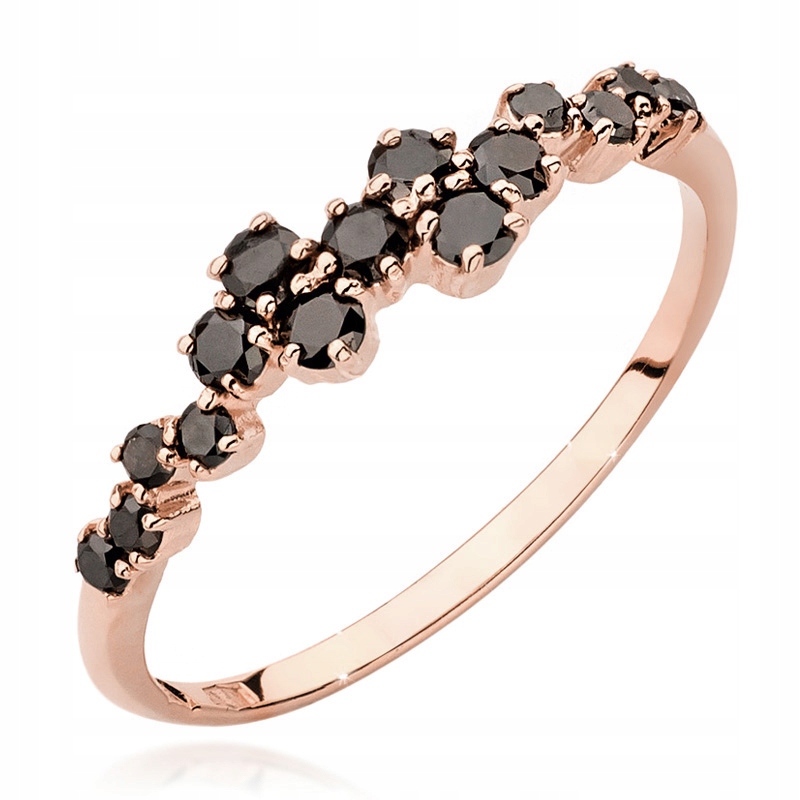 Zlatý Prstýnek pr. 585 Briliant 0,33ct Jemný Nepravidelný 14k