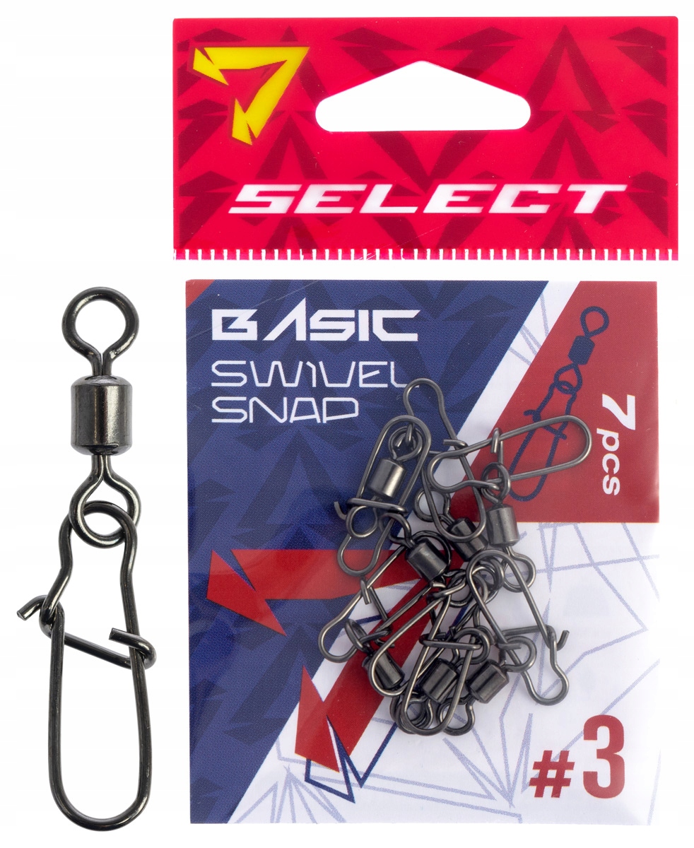 Select Agrafka z krętlikiem Basic Swivel Snap #6