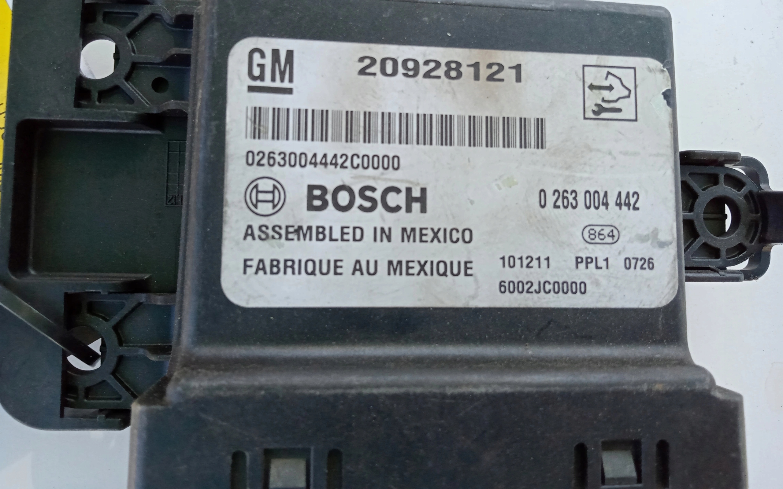 module control unit PARKTRONIKA PDC OPEL INSIGNIA