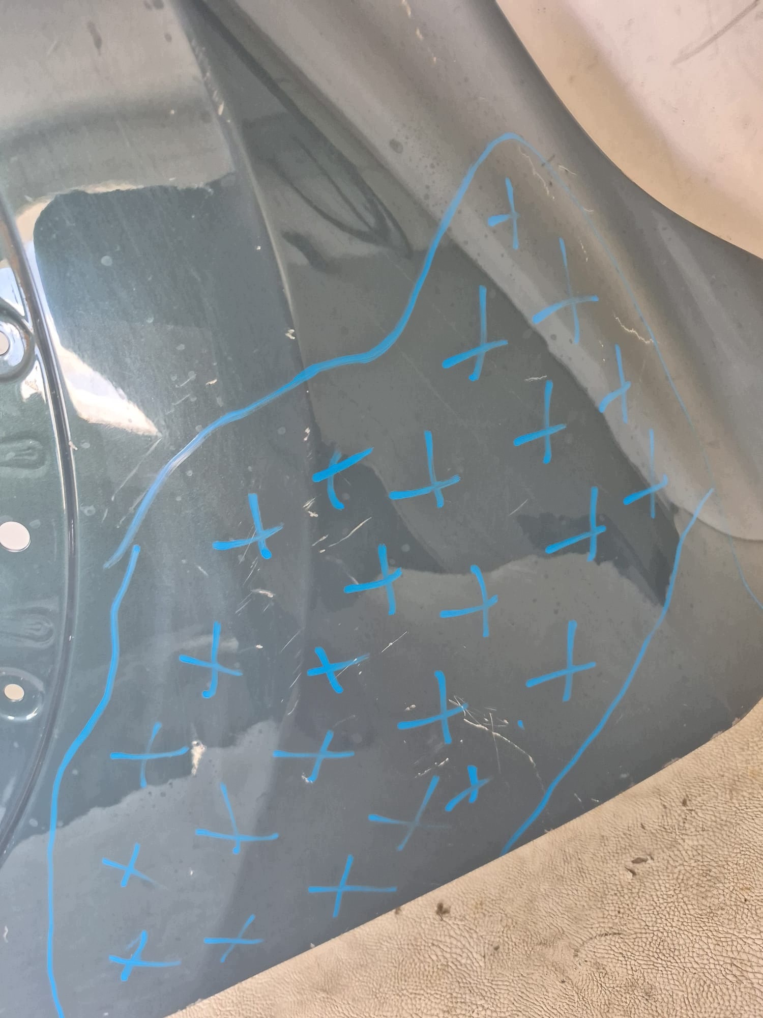 BMW X1 U11 22-> fender front front left