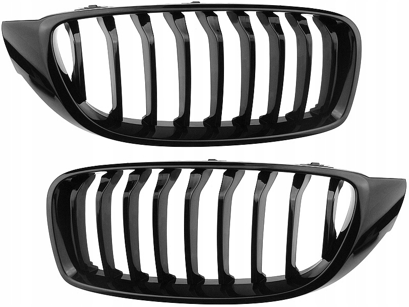 Grill predná mriežka nárazníka čierny lesk Bmw F32 Coupe F33 kabriolet