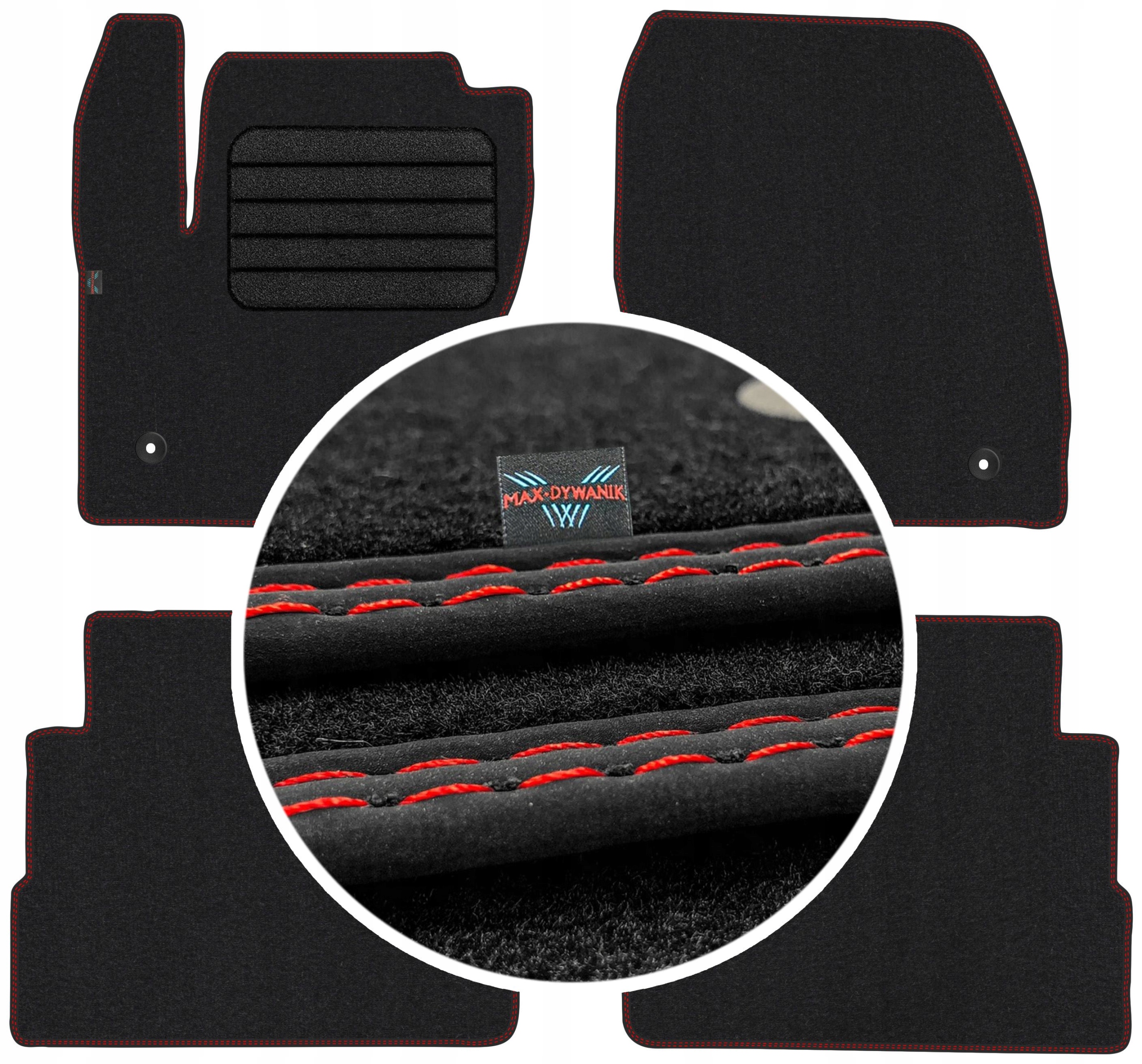 

Ford Kuga II 2012-2019 Wycieraczki welurowe