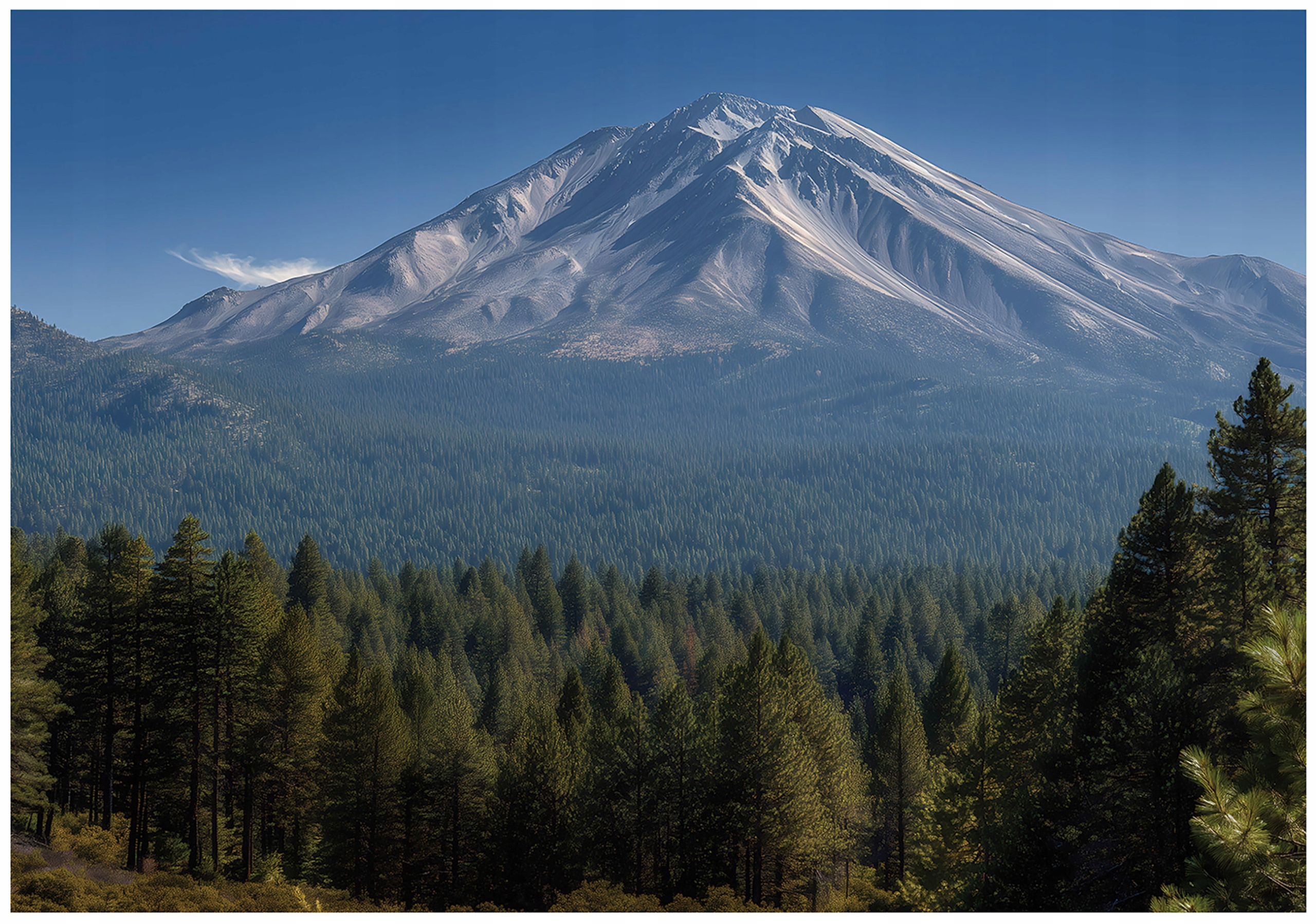 Fototapeta Hory Příroda Les Stromy Ložnice Obývací Pokoj Tapeta Flizelina 400x280