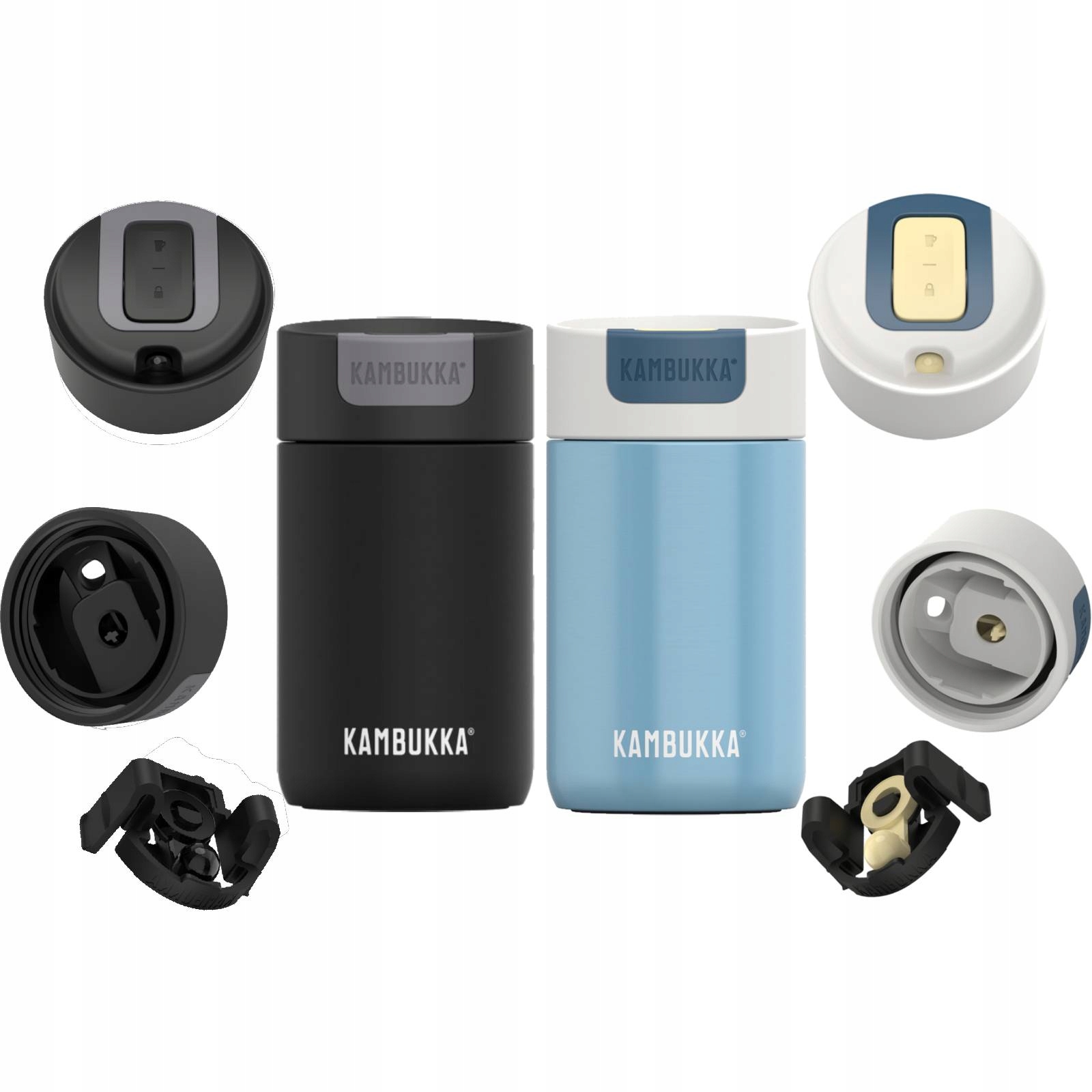 Sada 2 x Termohrnek termoska Kambukka Olympus 300 ml na kávu, čaj