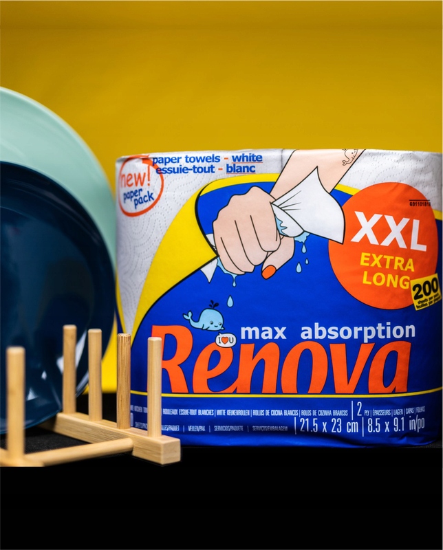 RENOVA, Essuie-tout Max Absorption XXL 3R