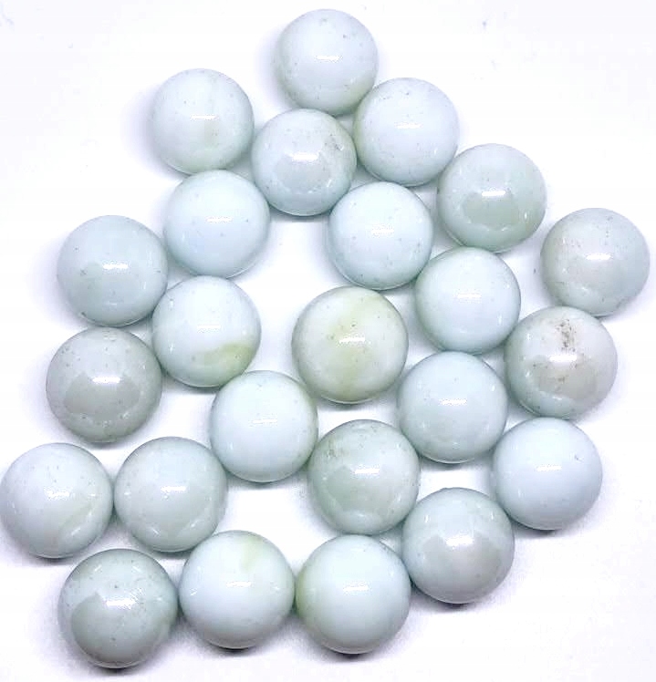 

Kulki Szklane FI.16 MM Białe Szare Perłowe 25SZT