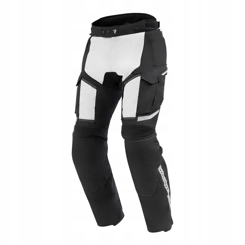 Textilné motocyklové nohavice Rebelhorn Cubby V Black/grey sivé Darčeky
