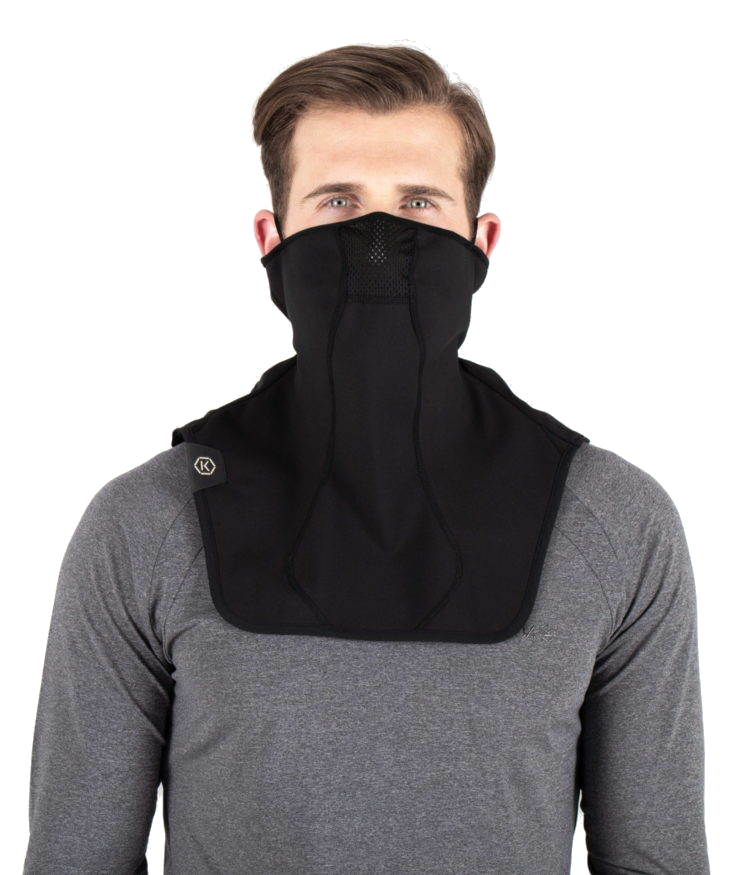 KOMIN KOŁNIERZ WIATROODPORNY WODOODPORNY KNOX NECK TUBE BLACK