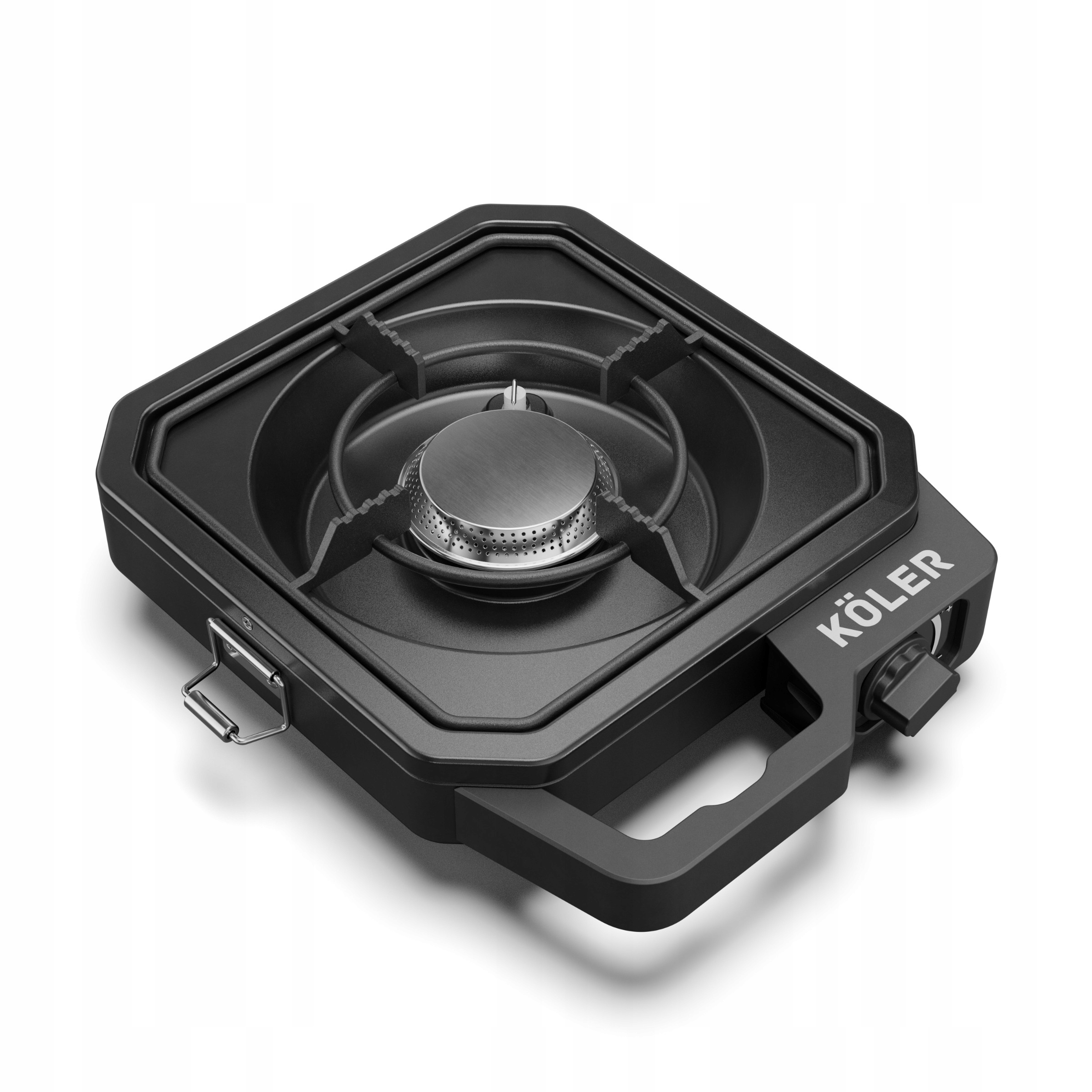 Kuchenka turystyczna polowa Köler Camp 1.0 Black Patelnia Emaliowana