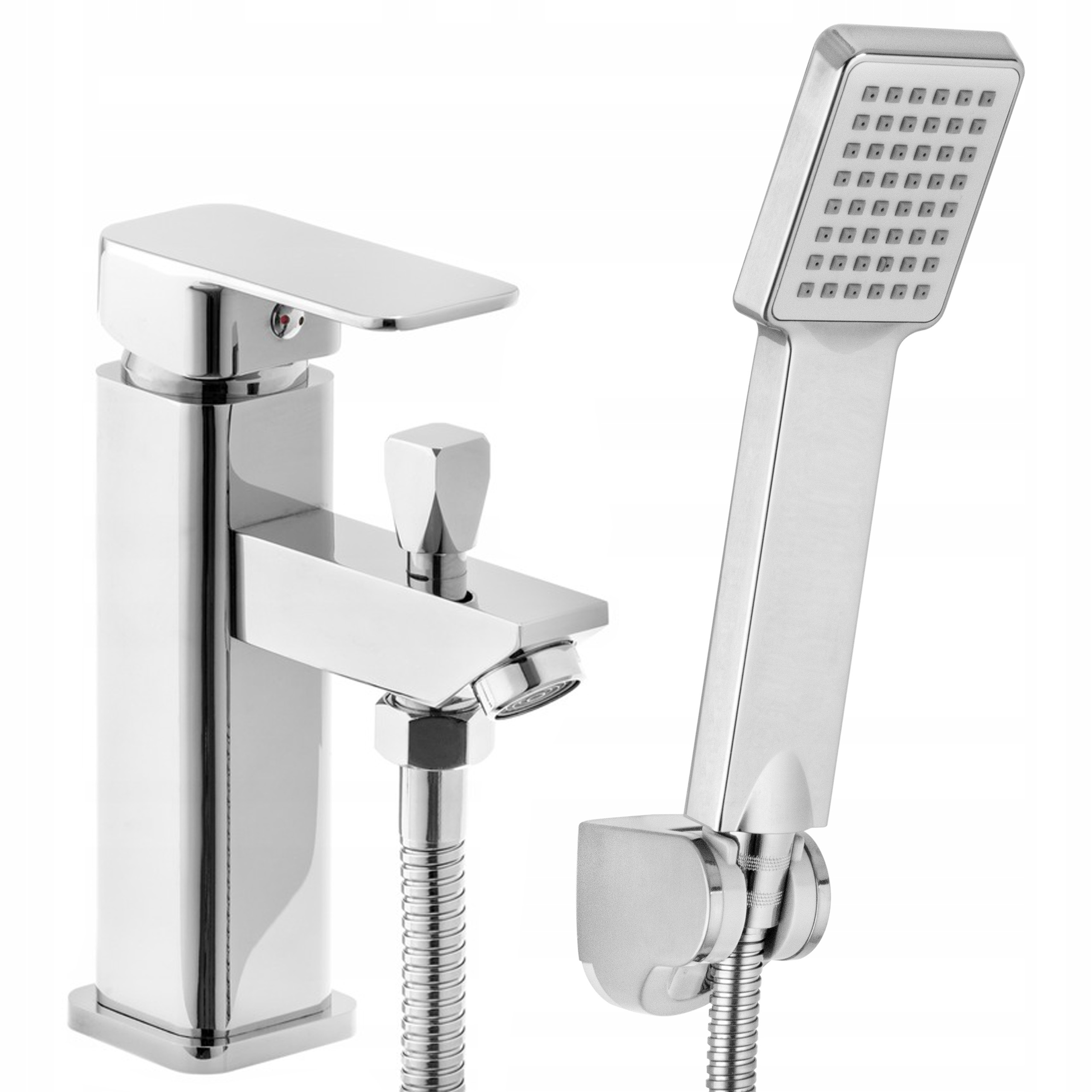 Vanová stojánková sprchová baterie TePe Slim Silver Chrom