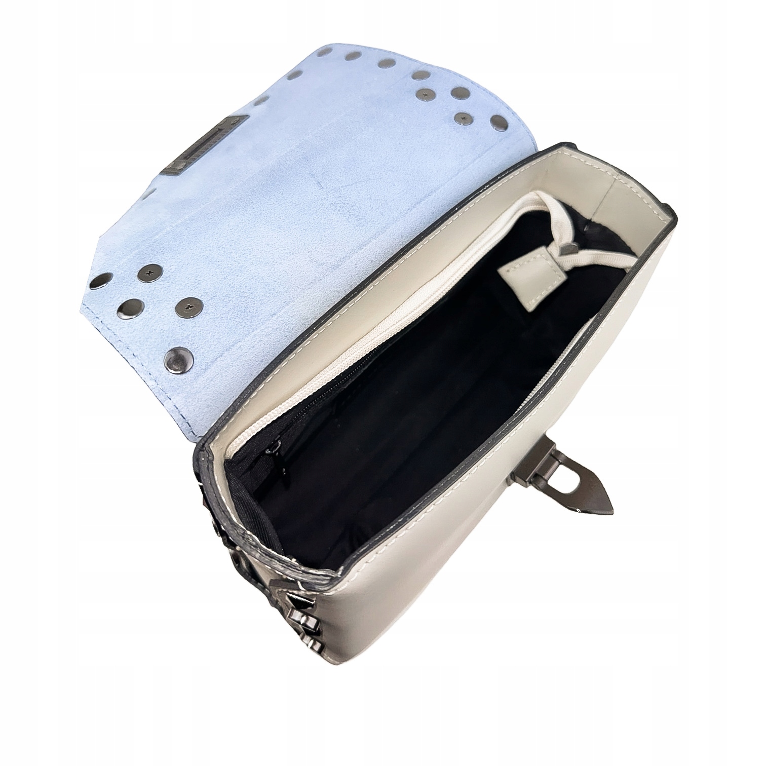 Torebka Damska skóra naturalna Prima-M Ecru Płeć kobieta