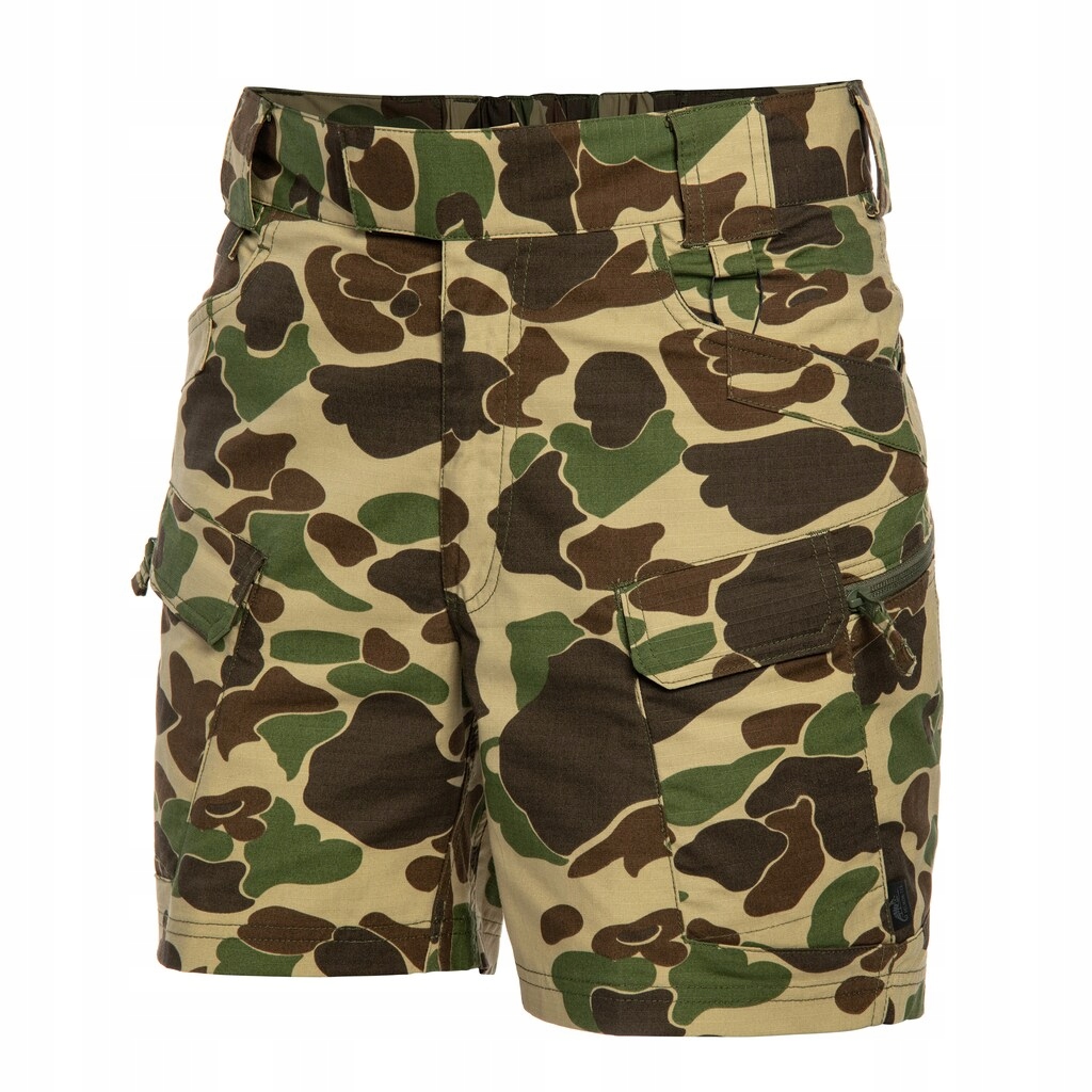 Kraťasy Kraťasy Helikon Uts PolyCotton Stretch Rip-Stop 6" Duck Hunter M