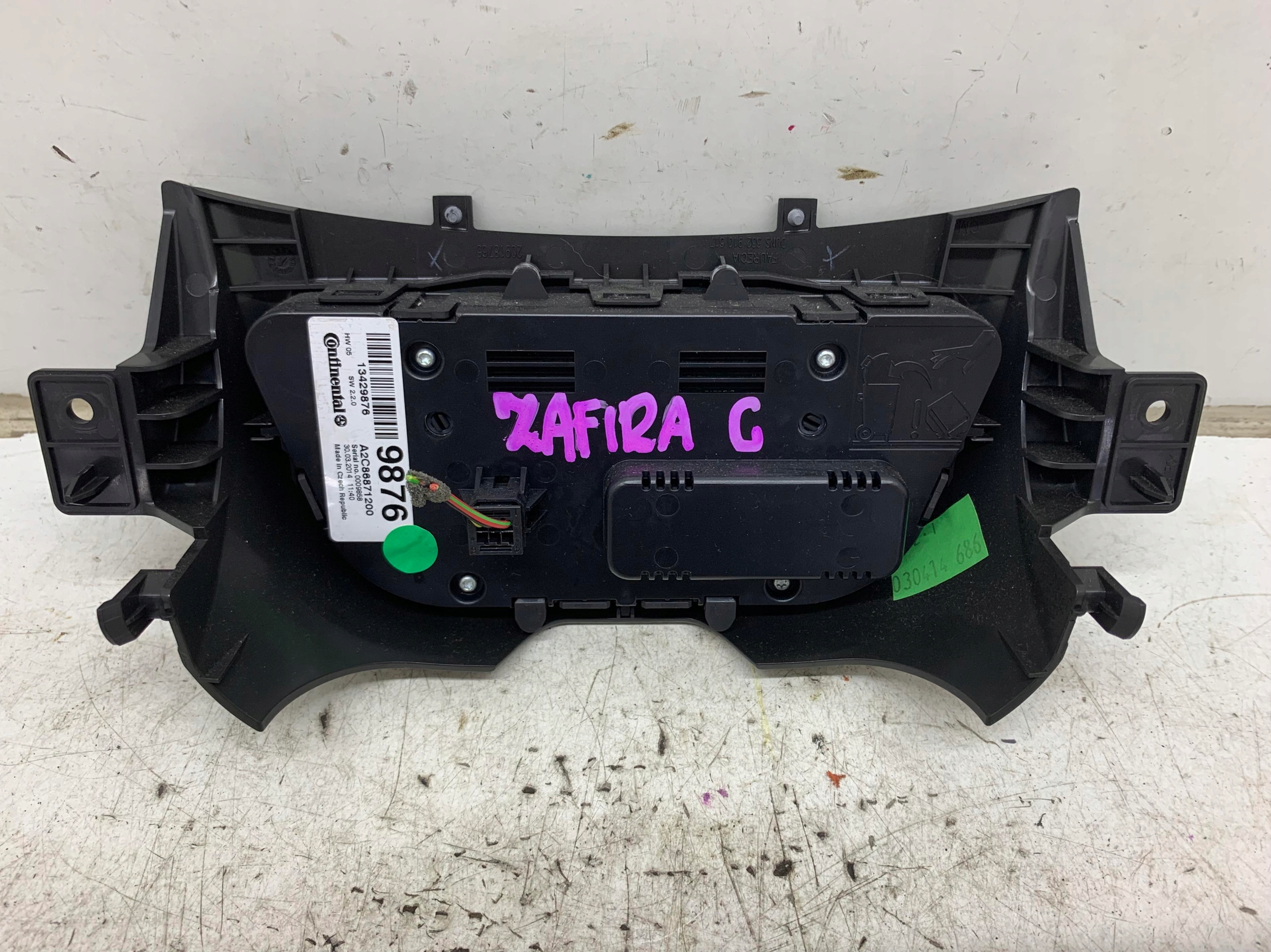 Unite commande clima KLIMY 13429876 OPEL ZAFIRA C 12-19
