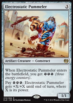Electrostatic Pummeler Magic
