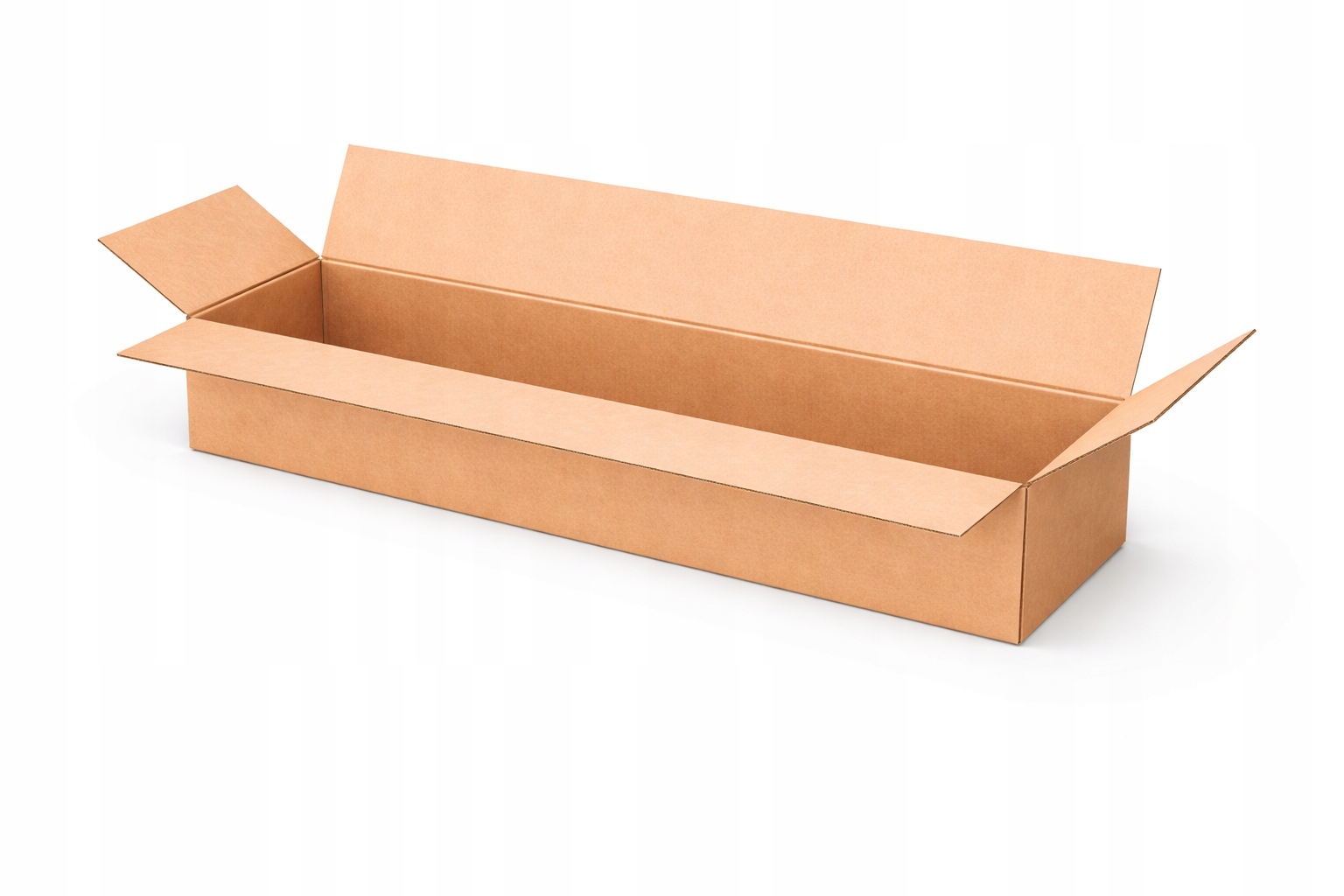 Karton 800x200x150 mm klapowy brązowy 20 sztuk 3W fala B 400g