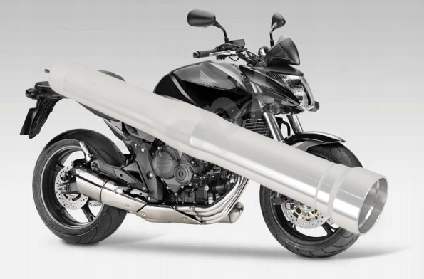 TopX Goleń Trubka laga tlumič Odpružení Honda Cb 600 Hornet 09-12 1 Ks