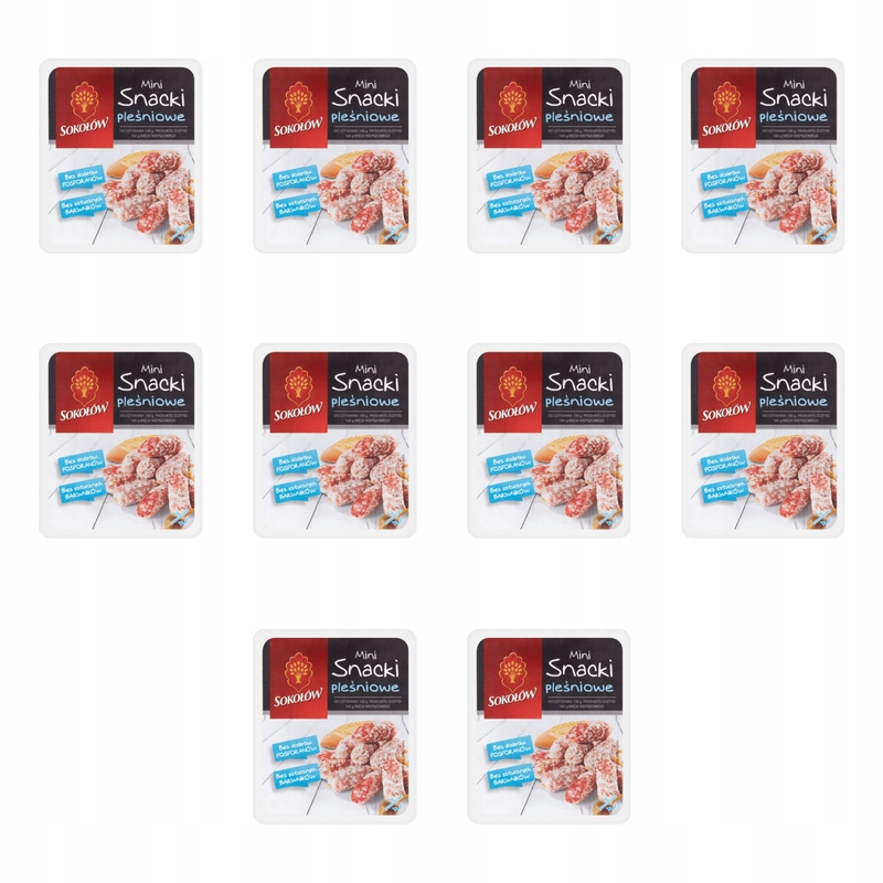 Mini snack salámový plesnivý 100 g Salami z Dębicy X10