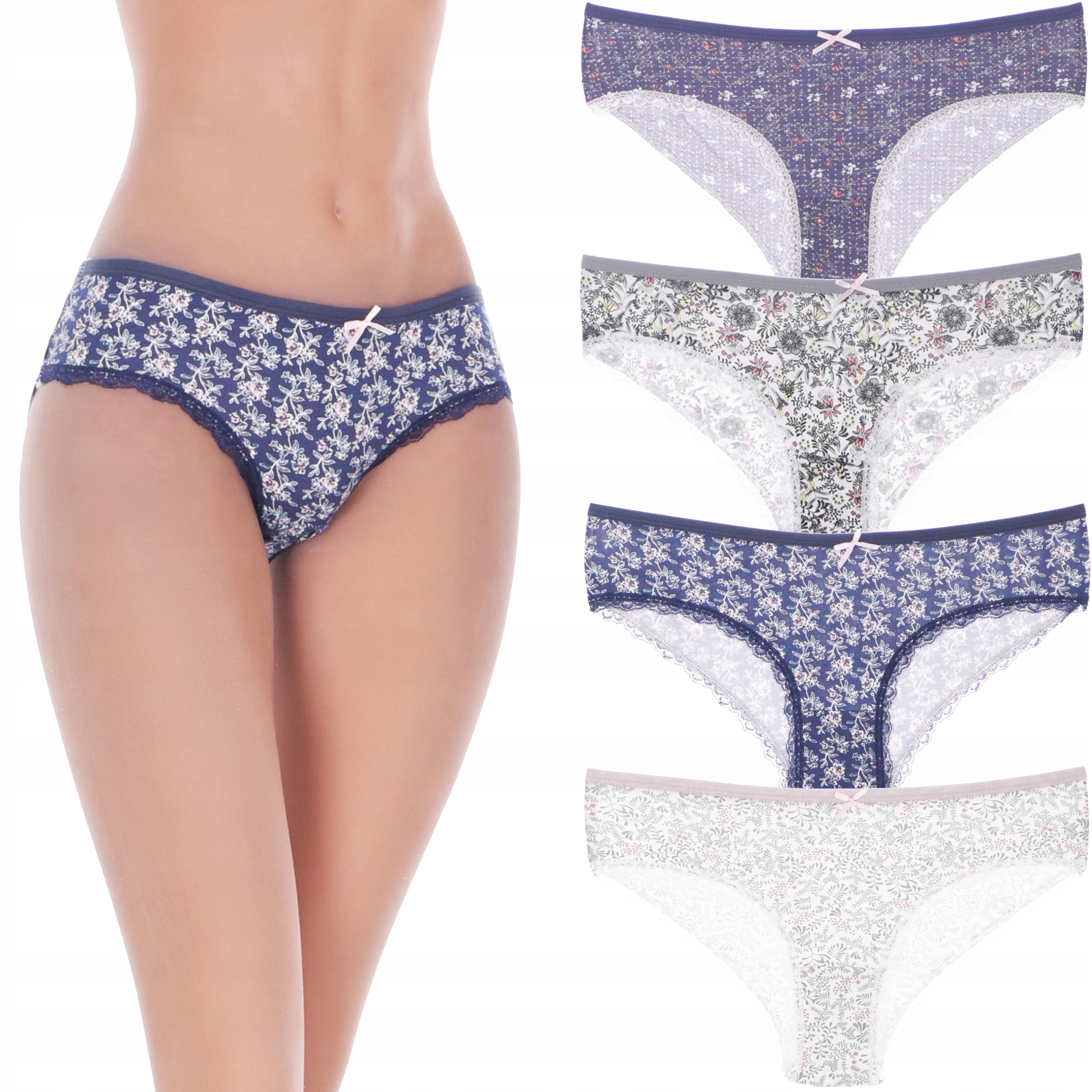 

Orirose Komplet Majtki damskie Sexy Figi Koronkowe