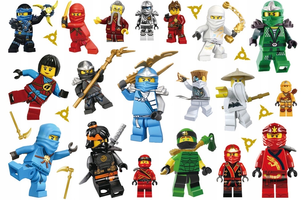 

Tatuaże Zmywalne Dla Dzieci Ninjago Ninja Go CG395