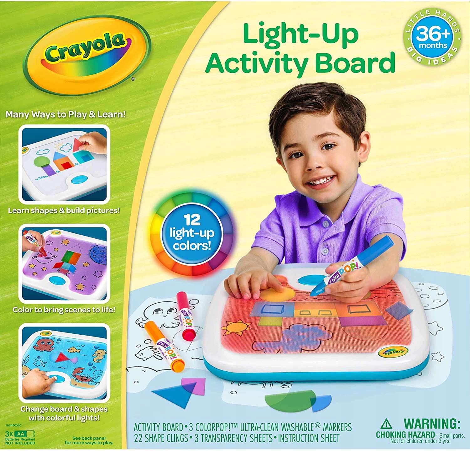 

Crayola Light Up Activity Board Tablica Zmywalna