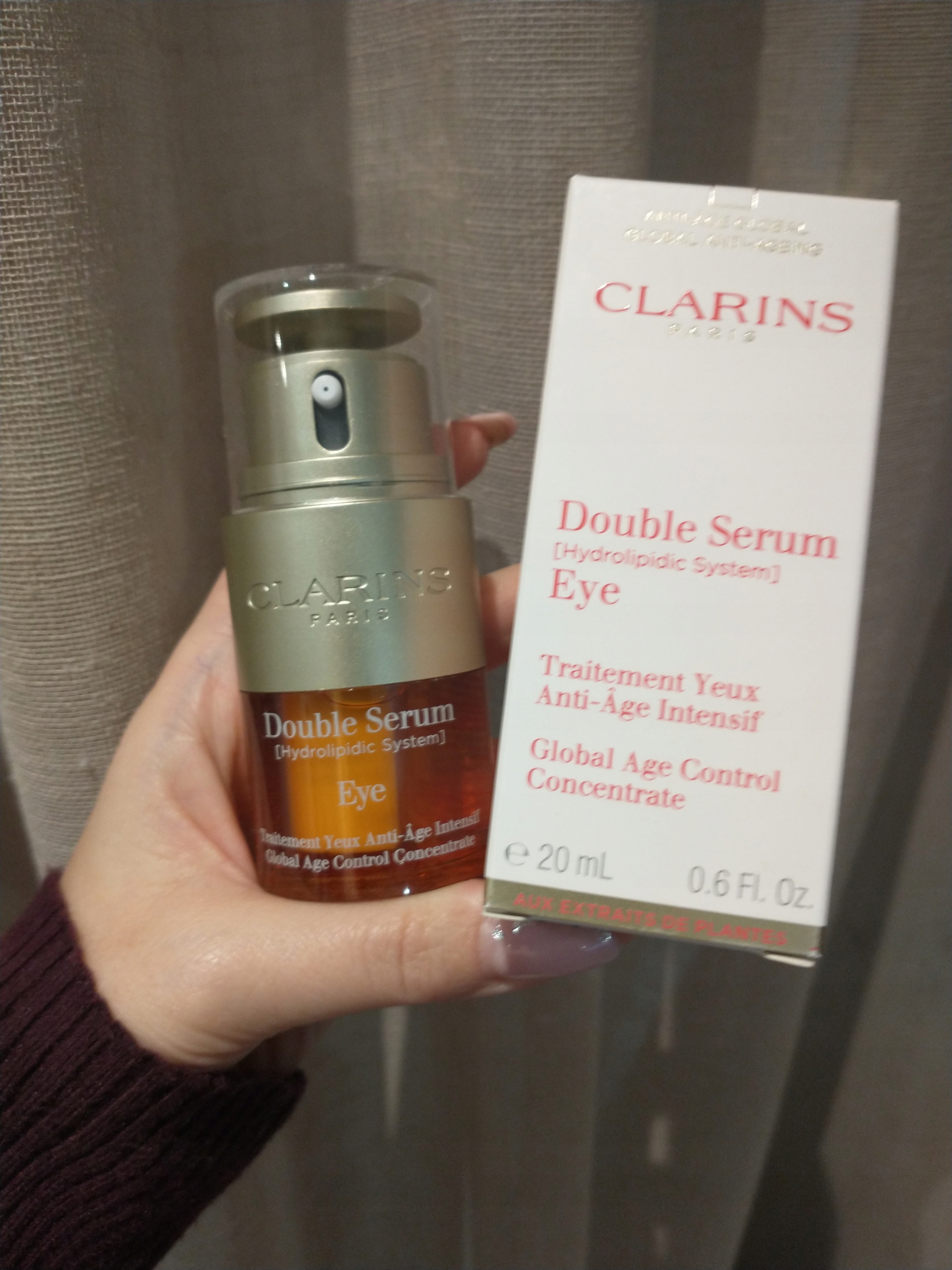 Nowe double serum eye Clarins 20 ml