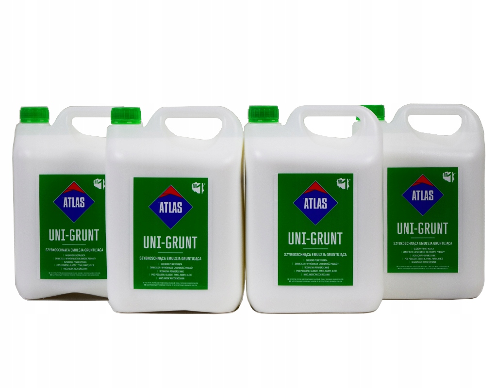 ATLAS UNIGRUNT 10 LITRÓW (szybkoschnąca emulsja) Pojemność 10 l