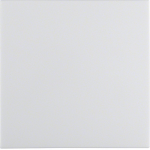 BERKER KWADRAT Klawisz pojedynczy biały