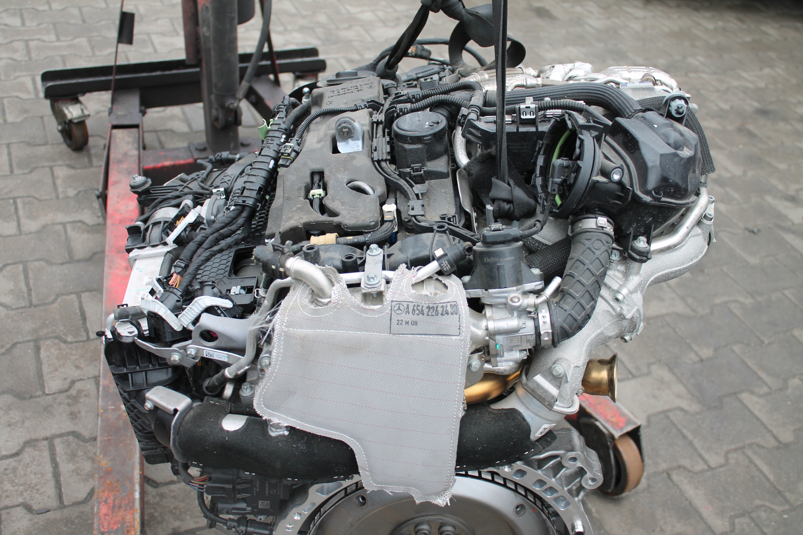 engine complete MERCEDES GLC GLE GLS C KLASA E 654820 BITURBO 9TYS KM