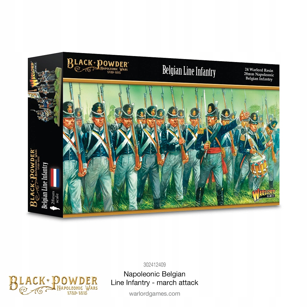 Black Powder Napoleonic Belgian Line Infantry