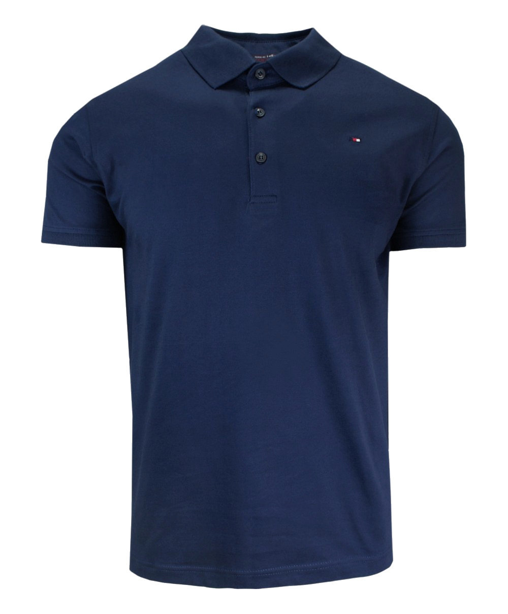 Tmavě modré pánské Polokošile XL