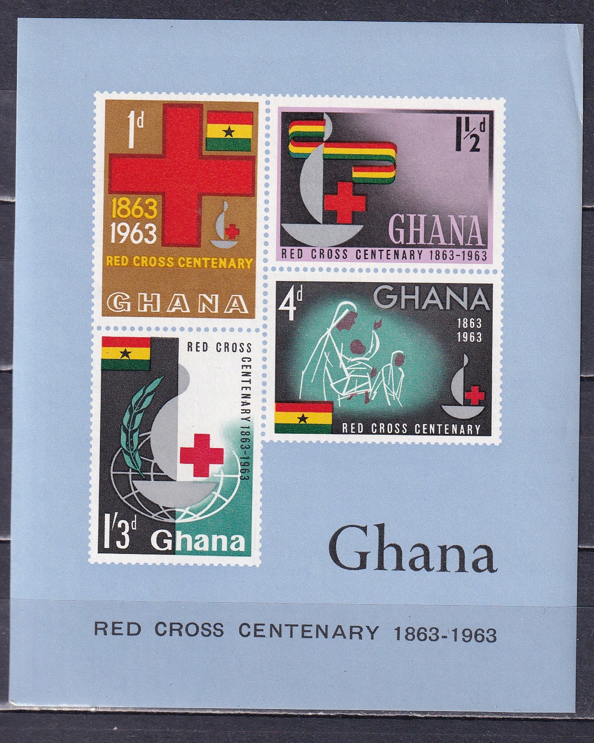 Ghana, Blok 8, 1963r., stan **, A3903