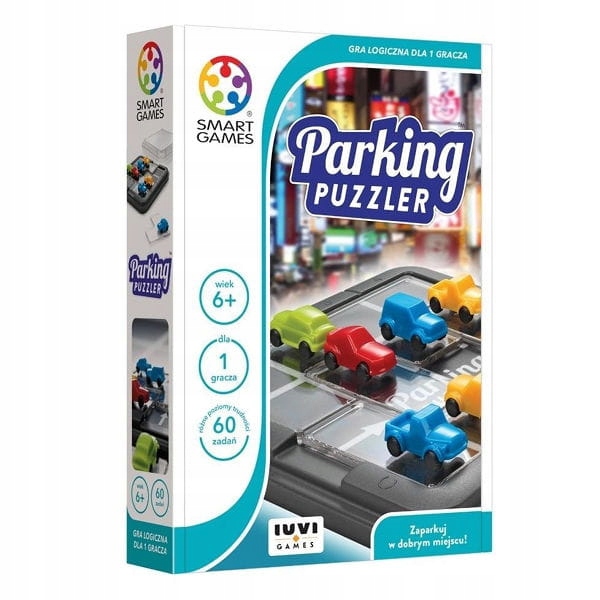 SMART GAMES Gra logiczna Parking Puzzler PL 6+