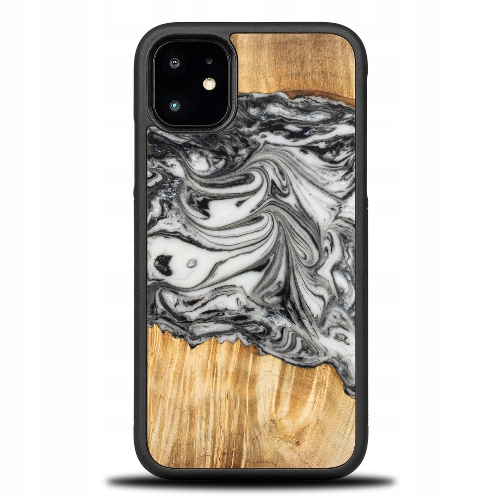 Pouzdro Bewood Unique pro iPhone 11 – 4 živly – Země