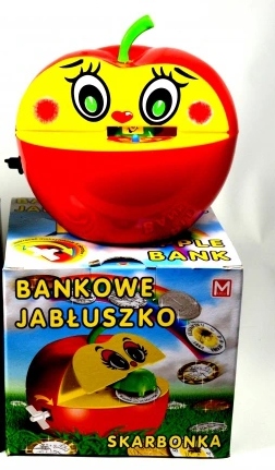 BAŃKOWE JABŁUSZKO - SKARBONKA 0339