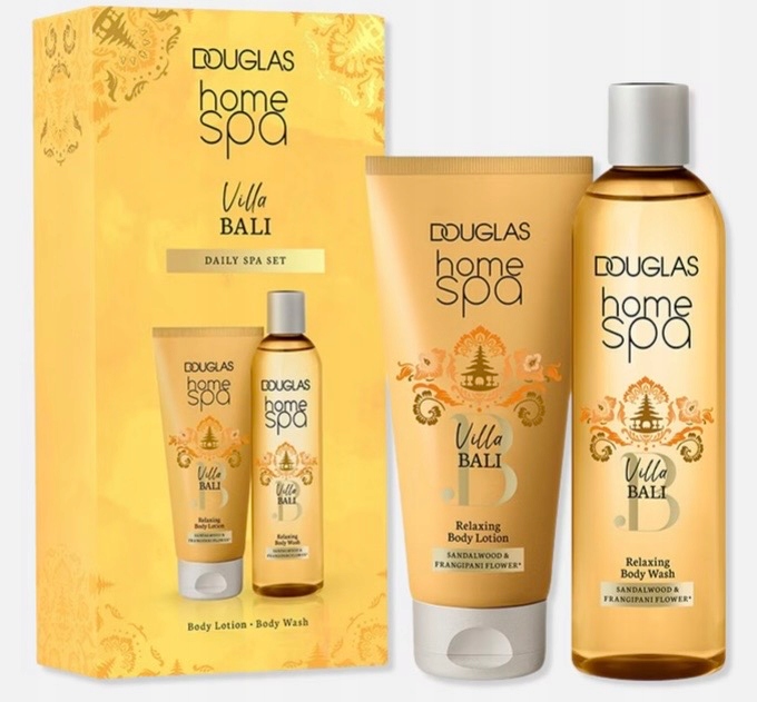 Douglas Home Spa Villa Bali zestaw balsam żel pod prysznic 500ml