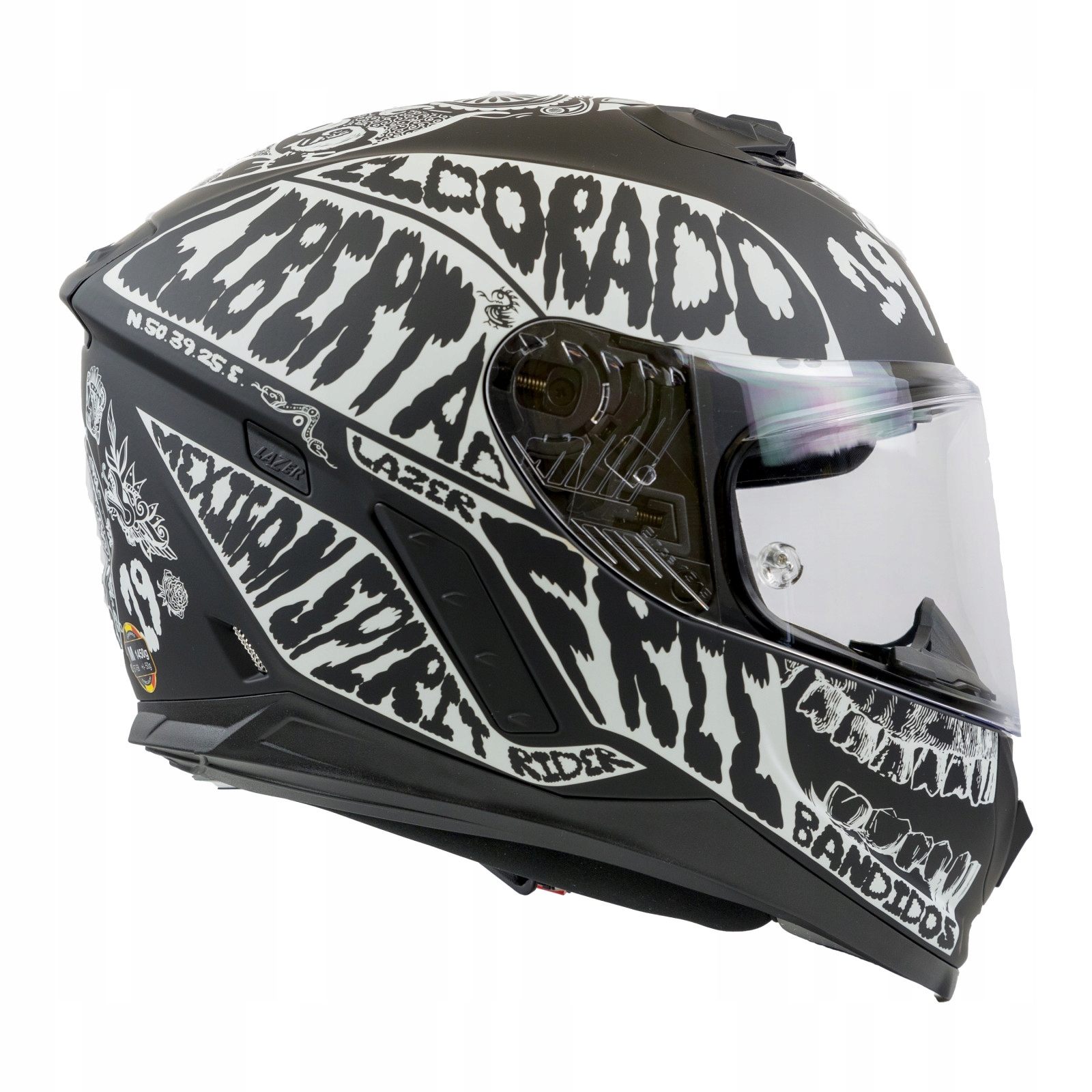 Kask motocyklowy Lazer Rafale Evo Mexicana Fluo Producent Lazer