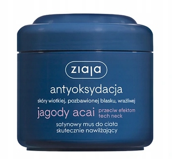 

Ziaja Jagody Acai satynowy Mus do ciała nawilżając